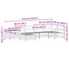 vidaXL 7 pcs conjunto sof&aacute;s jardim madeira abeto-de-douglas
