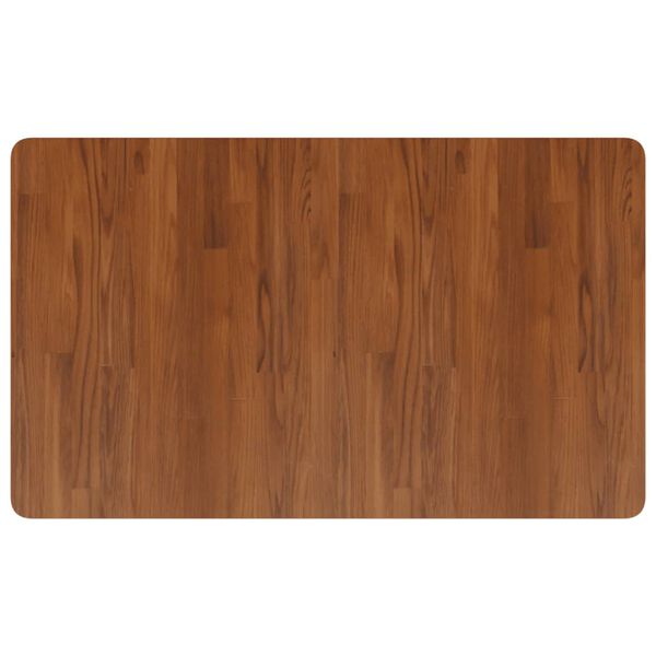 vidaXL Bancada p/ WC 100x60x1,5 cm madeira tratada castanho-escuro