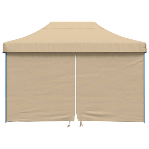 vidaXL Tenda de Festa Bege 279 x 410 x 315 cm Tecido Oxford