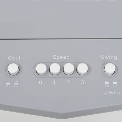 vidaXL Refrigerador portátil 3-em-1 80 W 264x255x680 mm branco