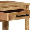 vidaXL Mesa de vestir com gaveta Castanho 100 x 40 x 120 cm