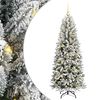 vidaXL &Aacute;rvore de Natal Artificial Branco 150 cm