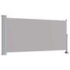 vidaXL Toldo lateral retr&aacute;til para p&aacute;tio 120x300 cm cinzento