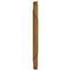 vidaXL Tapete redondo 60 cm bambu castanho