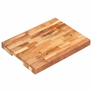 vidaXL T&aacute;bua de cortar 40x30x4 cm madeira de ac&aacute;cia maci&ccedil;a
