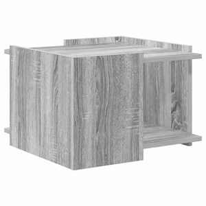vidaXL Mesa de centro Sonoma Cinzento 50,5 x 50 x 33 cm