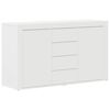 vidaXL Buffet Branco 120 x 36 x 69 cm Derivados de Madeira