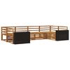 vidaXL Conjunto de Sof&aacute;s para Exterior 6 pcs Natural