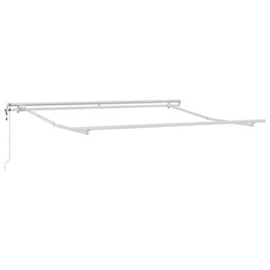 Toldo Manual Branco 3,5 x 2,5 m Metal