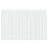 vidaXL Cortina de Renda Branco 160 x 400 cm Poli&eacute;ster