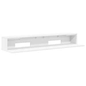 vidaXL Mesa de Est&uacute;dio Branco 152 x 36 x 19,5 cm Derivados de Madeira