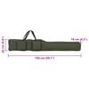 vidaXL Saco para cana de pesca 150 cm tecido oxford verde-escuro