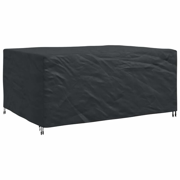 vidaXL Capa para Móveis Liso Preto 240 x 180 x 100 cm 210D