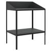 vidaXL Suporte para plantas 75,5x54,5x100 cm a&ccedil;o galvanizado antracite