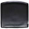 vidaXL Tapete de Porta-Malas Preto Borracha