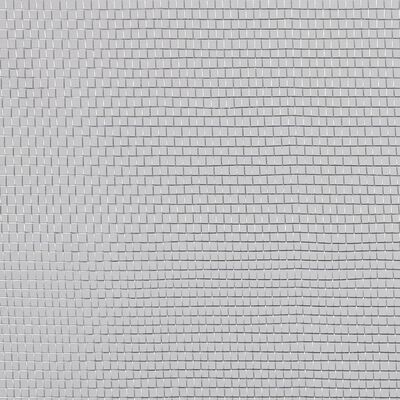 vidaXL Rede mosquiteira em alumínio 100x1000 cm prateado