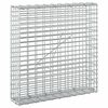 vidaXL Gabion com fio de 3,5 mm e malha de 5x2,5 cm 50x10x50 cm