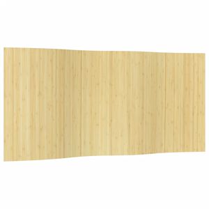vidaXL Divis&oacute;ria largura 400 cm altura 165 cm bambu cor natural clara