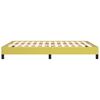 vidaXL Estrutura de cama sem colchão 140x200 cm tecido verde