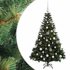 vidaXL &Aacute;rvore de Natal Artificial com Bolas 120 cm 150 LED