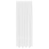 vidaXL Cortina de Renda Branco 280 x 150 cm Poli&eacute;ster