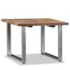 vidaXL Mesa de centro madeira reciclada maci&ccedil;a 55x55x40 cm