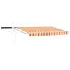 vidaXL Toldo Retr&aacute;til El&eacute;trico Multicolor 3 x 2 m