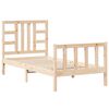 vidaXL Cama sem colch&atilde;o 90x190 cm madeira de pinho maci&ccedil;a