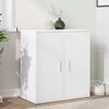 vidaXL Sapateiras 2 pcs 32x35x70 cm contraplacado branco