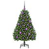 vidaXL &Aacute;rvore de Natal Artificial Verde 120 cm PVC e Metal