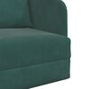vidaXL Sof&aacute;-Cama Verde Escuro 65 x 80 x 83 cm Veludo