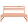 vidaXL Sofás de centro para jardim 2 pcs 120x80 cm douglas maciça