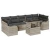 vidaXL Conjunto de Sof&aacute; de Jardim 8 unid. 7-N&uacute;mero de lugares