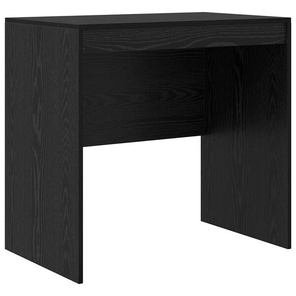vidaXL Mesa Carvalho Preto 80 x 50 x 76 cm