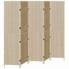 vidaXL Divisor de Ambiente Bege 242 x 180 cm vime PE