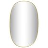 vidaXL Espelho de parede 70x45 cm dourado