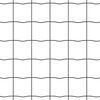 vidaXL Cerca Euro Cinzeto 0,6 x 10 m Ferro revestido de PVC