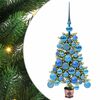 vidaXL &Aacute;rvore de Natal com 150 LEDs com suporte Verde 65 cm PE