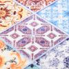 vidaXL Tapete/passadeira 80x100 cm mosaicos