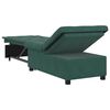 vidaXL Sof&aacute;-Cama Verde Escuro 194 x 67 x 82 cm Veludo