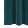 vidaXL Cortinas opacas 2 pcs Verde Escuro 140 x 140 cm Veludo