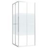 vidaXL Cabine de duche ESG 80x80x180 cm