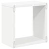 vidaXL Prateleiras de parede em forma de cubo 6 pcs 26x15x26 cm branco