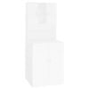 vidaXL Arm&aacute;rio para m&aacute;quina de lavar roupa branco