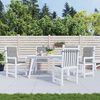 vidaXL Almofad&otilde;es lombares p/ cadeiras de jardim 4pcs oxford cinza