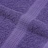 vidaXL Toalhas FROGN 10 pcs 100x200 cm 360 g/m&sup2; roxo