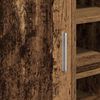 vidaXL Arm&aacute;rio de Banheiro com porta Madeira Antiga 63 x 29 x 55 cm