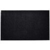 vidaXL Tapete de porta preto 90 x 120 cm PVC