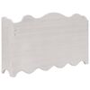 vidaXL Cabide de parede 50x10x30 cm madeira branco