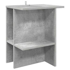 vidaXL Mesa de centro Cinzento Cimento 40 x 30 x 49 cm